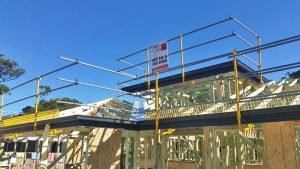 Roof Edge Rail for Residential Construction