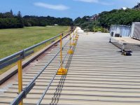 Commercial Construction Roof Safety Rail