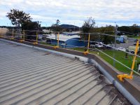 Roofing Repairs Safety Rail