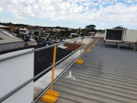 Roof Top Mount Safety Rail for Construction